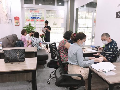 Khách hàng đã giao dịch tại Bùi Hoàng Land