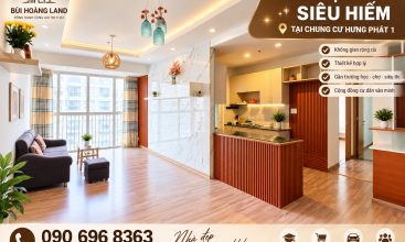Căn hộ 3PN tại chung cư Hưng Phát 1 bán