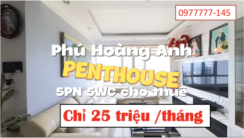 Căn hộ Penthouse 5PN 5WC chung cư Phú Hoàng Anh